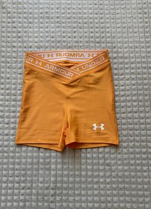 Шорти жіночі under armour помаранчеві розмір xs
