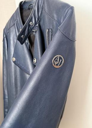 Шкіряна куртка armani оригінал!
