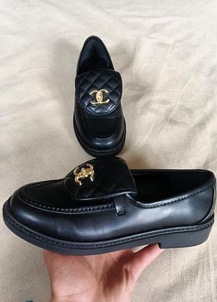 Женские лоферы chanel