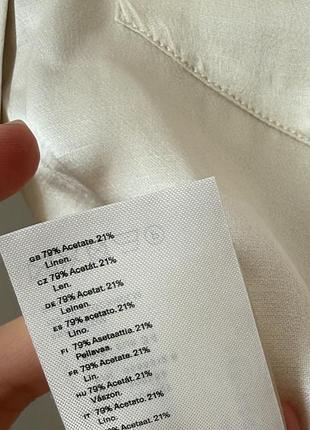 Сорочка блуза arket 5
