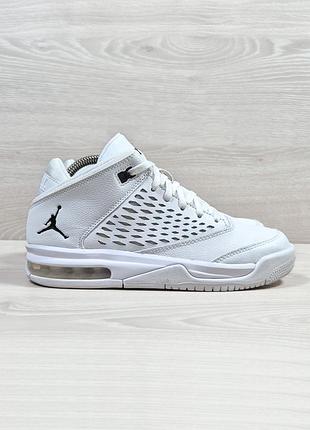 Белые повседневные высокие кроссовки air jordan flight origin оригинал, размер 37.5