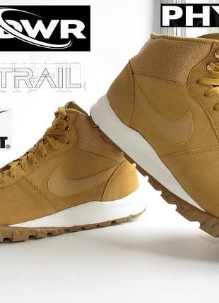 Черевики трекінгові, вологозахищені nike hoodland suede dwr р. 44 (28.5 см)