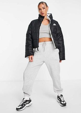 Двухсторонняя теплая куртка nike 3