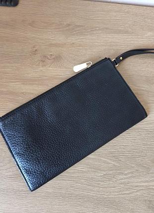 Кожаный кошелек, клатч michael kors 3