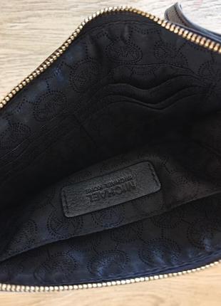 Кожаный кошелек, клатч michael kors 5