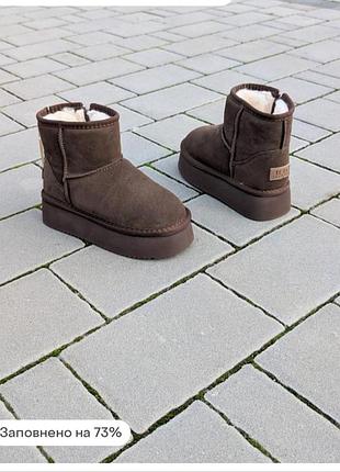 Зимний угги для девочек 2