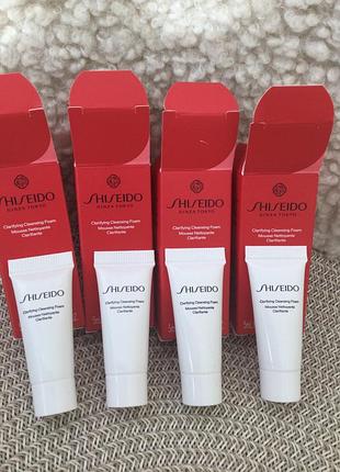 Очищувальна пінка для обличчя shiseido