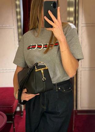 Сумка gucci half horsebit