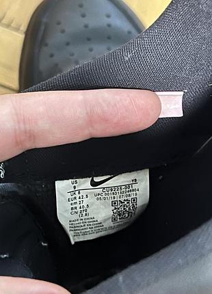 Nike air force 1 low supreme black 2