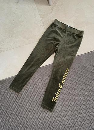 Juicy couture велюр велюрові лосіни лосини дитячі велюровые детские лосины