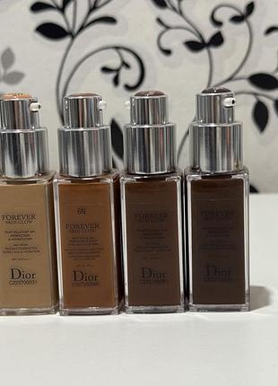 Тональний крем dior forever skin glow, nude