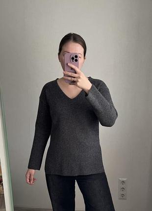 Светр massimo dutti вовна кашемір 5