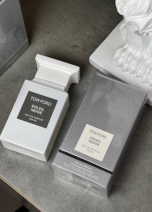 Яскраві цитрусові парфуми tom ford soleil neige 100мл стійкі духи на осінь том форд парфумерія трендова