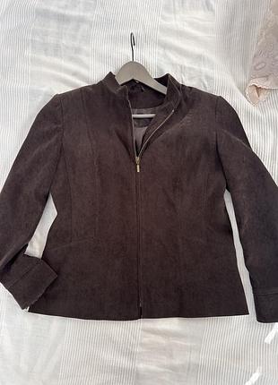 Куртка піджак під замшу bertex xl 16