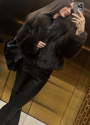 Шуба zara .
