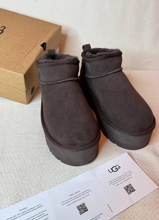 Уггі жіночі ugg коричневі