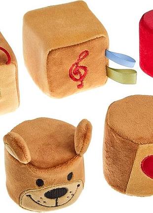 Розвивальні сенсорні кубики suzy’s zoo five senses cube, 5 шт
