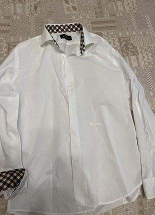 Сорочка aquascutum біла