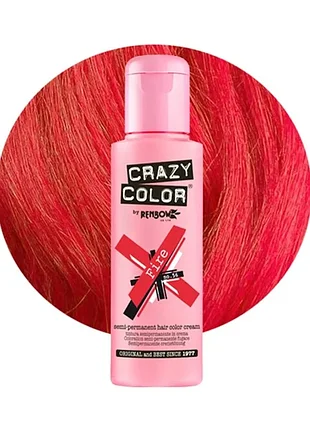 Тінт-фарба для волосся crazy color 56 fire, 100 мл