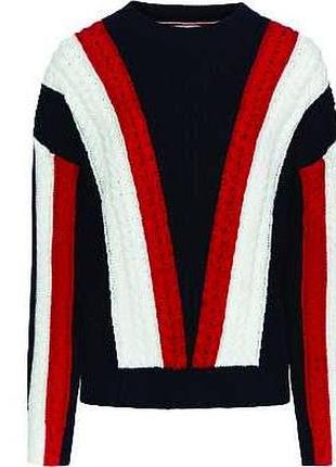 Фірмовий чоловічий трикотажний светр/ l/ brend tommy hilfiger