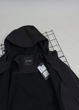 Куртка чоловіча lyle & scott softshell black флісова 5