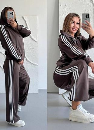Теплый костюм с лампасами 2