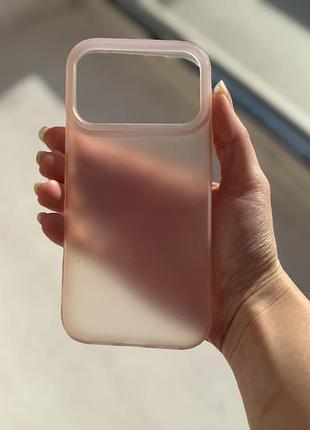 Чохол напівпрозорий на iphone 17 pro/18 pro +🎁