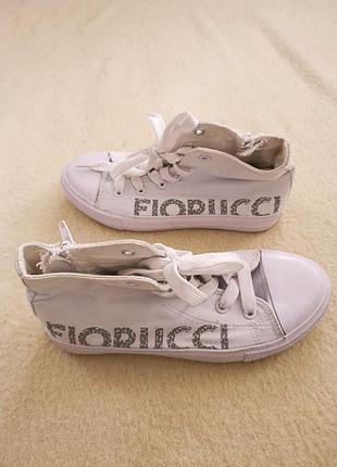 Нові білі кеди 35 розмір fiorucci, оригінальні