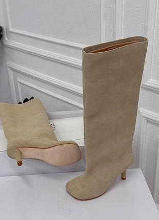 Чоботи maison margiela 🤩натуральна замша 6