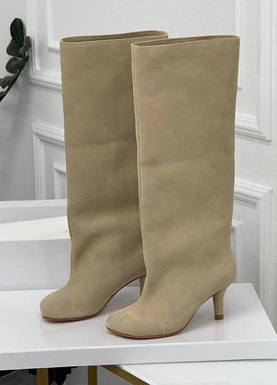 Чоботи maison margiela 🤩натуральна замша 4