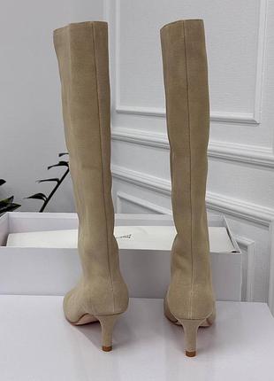 Чоботи maison margiela 🤩натуральна замша 5