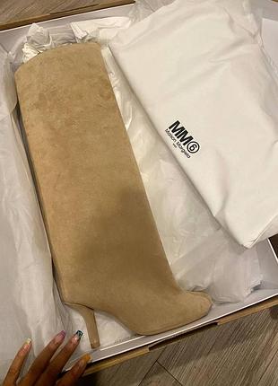 Чоботи maison margiela 🤩натуральна замша 3