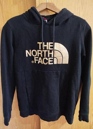 Женское худи the north face, черное, размер m