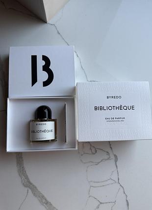 Парфумована вода byredo bibliotheque 7