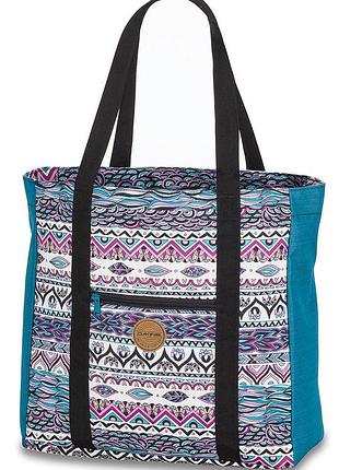 Термосумка-тоут dakine hideaway cooler tote 25l rhapsody ii (бирюзовая) - оригинал