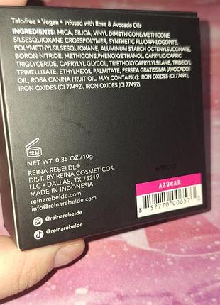 Reina rebelde
on your face setting powder,azucar 4