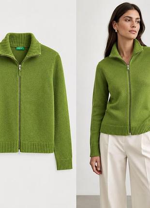 Кардиган кофта на замку united colors of benetton, р. s-m