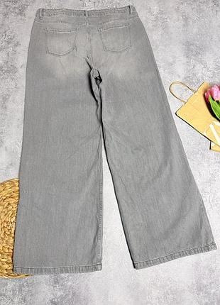 Сірі джинси wide leg 7