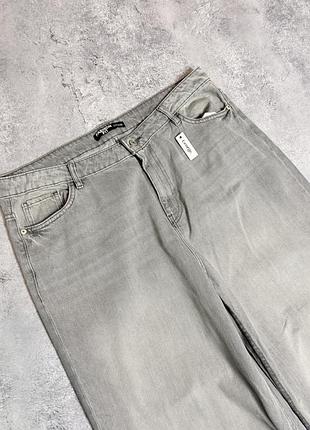 Сірі джинси wide leg 5
