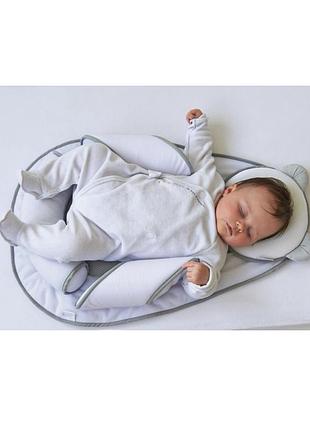 Позиціонер для немовлят candide panda pad air 62×40 см