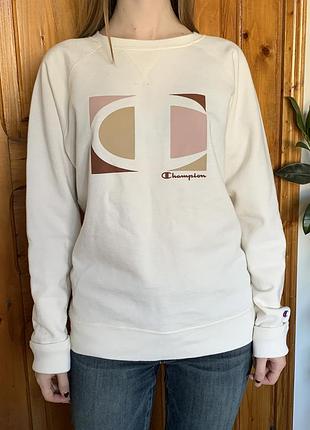 Світшот жіночий champion молочний