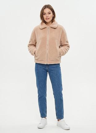 Шубка тедді xs-s оверсайз