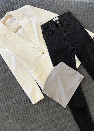 Піджак bershka і джинси zara