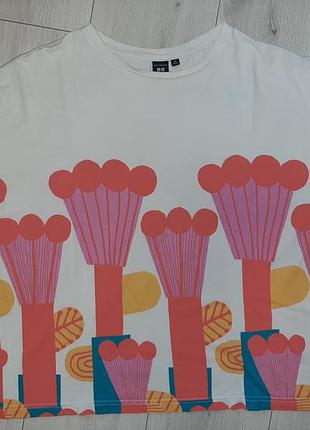 Uniqlo &amp; marimekko ''m'' женская футболка овер