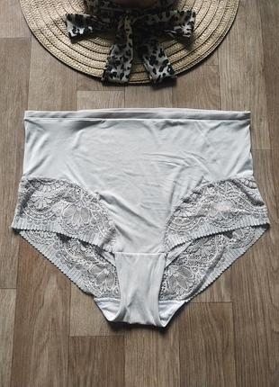 Шикарні трусики на високій посадці xxl marks & spenser