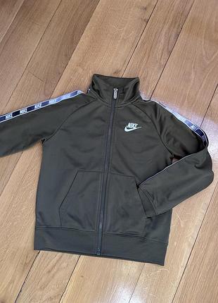 Кофта для хлопчика nike хакі