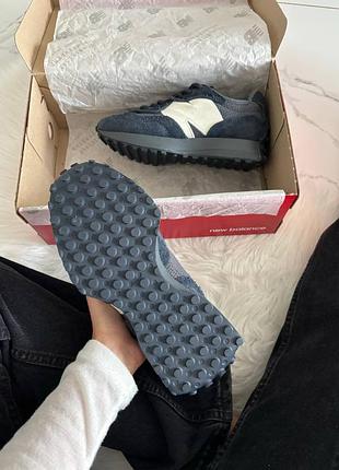 New balance 327 blue grey white 9