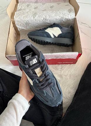 New balance 327 blue grey white 7