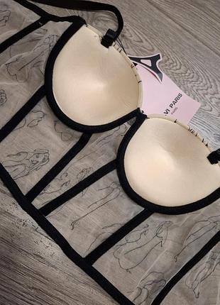 Топ/корсет/бюстье malvi paris р. 36в/80в 8