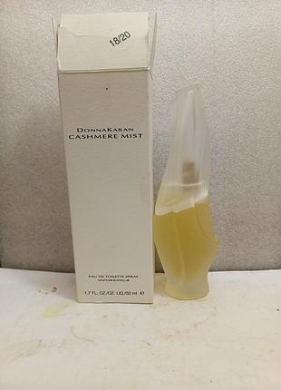 Donna karan cashmere mist 50 мл винтаж